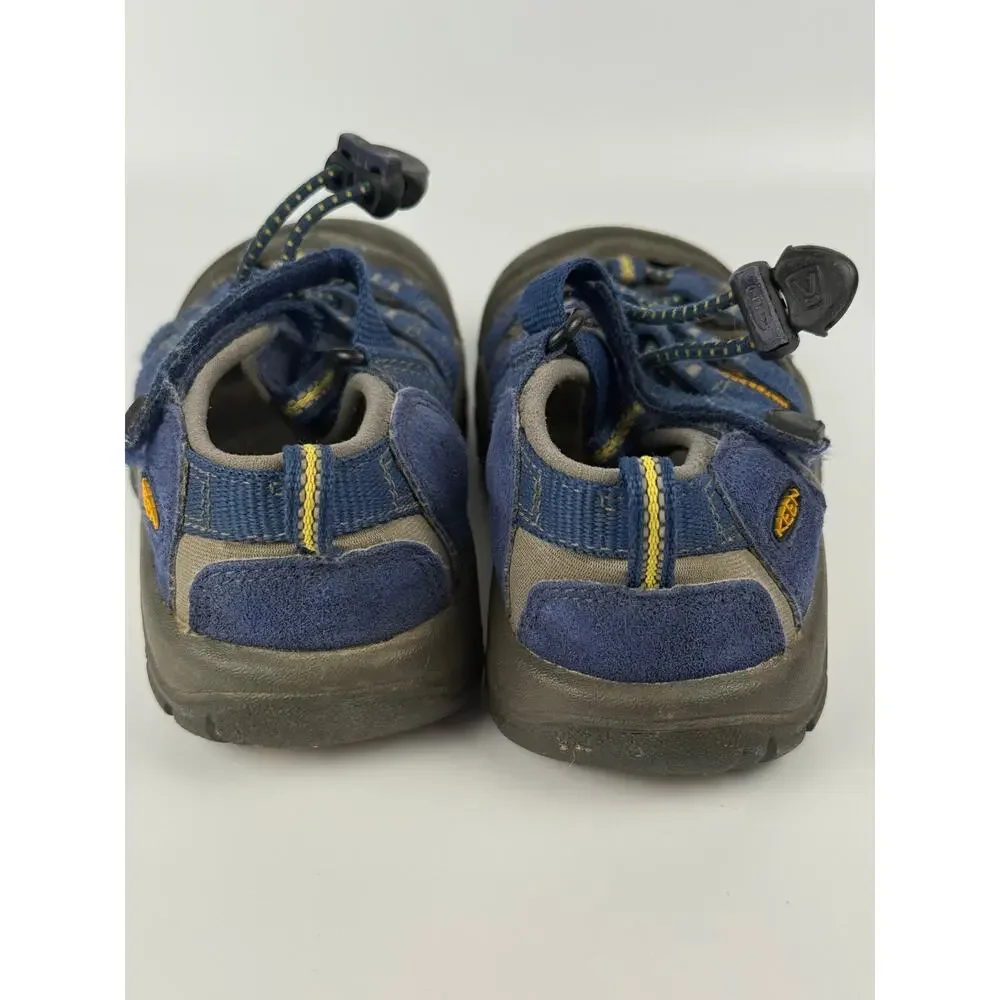 Keen Little Boy Newport H2 Walking Waterproof Sandals Size US10 EU27.5 Blue